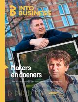 Magazine cover for INTO Business - Leiden Lente 2025