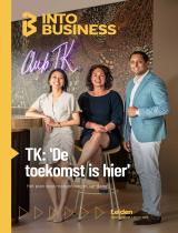 Magazine cover for INTO Business - Leiden Zomer 2025