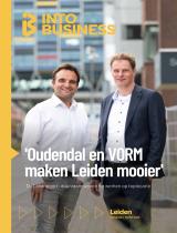 Magazine cover for INTO Business - Leiden Herfst 2025