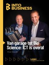 Magazine cover for INTO Business - Leiden Winter 2025