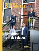 Magazine cover for INTO Business - Leiden Lente 2024