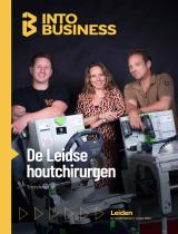 Magazine cover for INTO Business - Leiden Zomer 2024