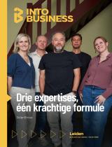 Magazine cover for INTO Business - Leiden Zomer 2026